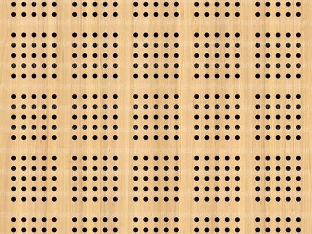 Perforated Wood Tile